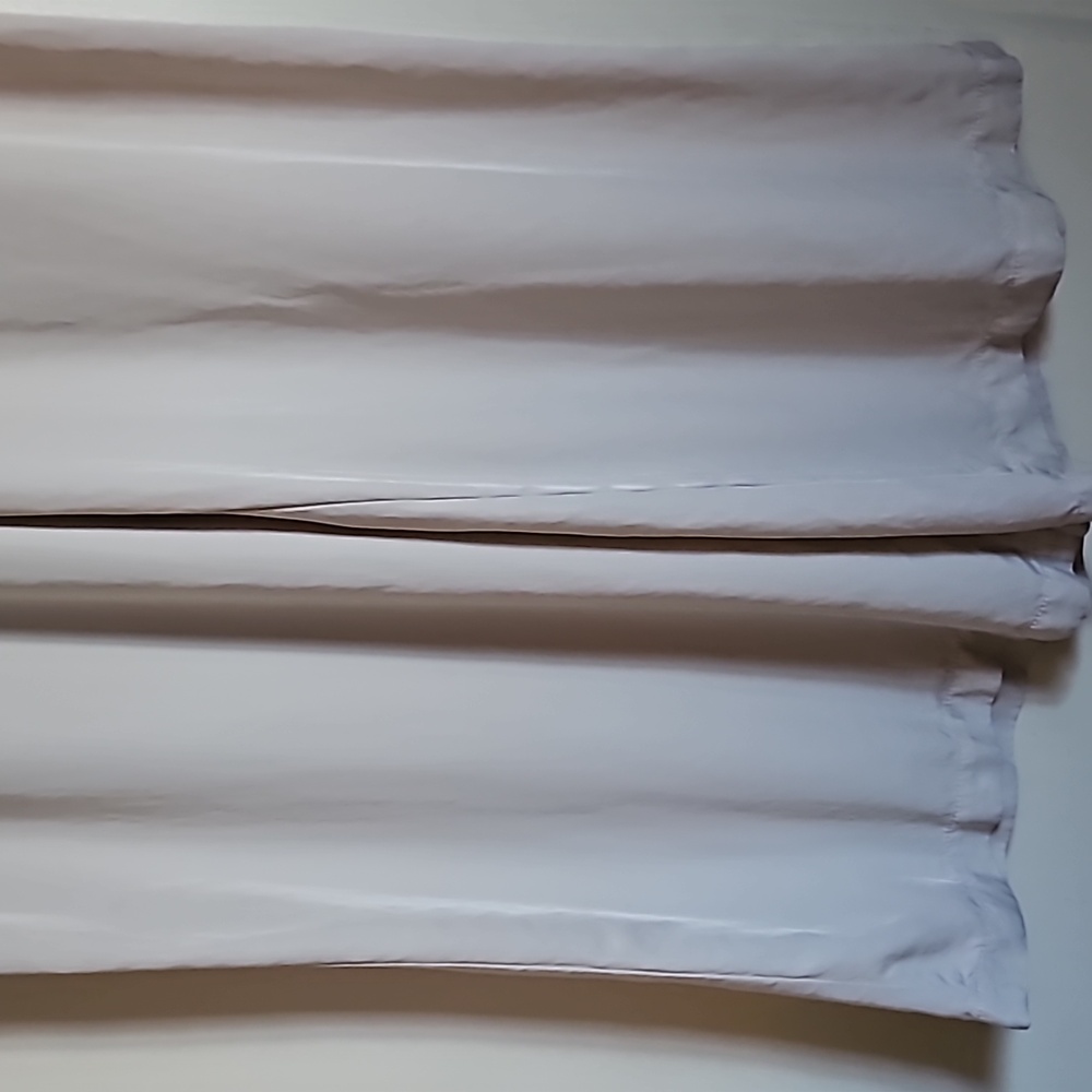 Zara Wide Leg Cream Trouser Pants Size XXlarge - Picture 4 of 16